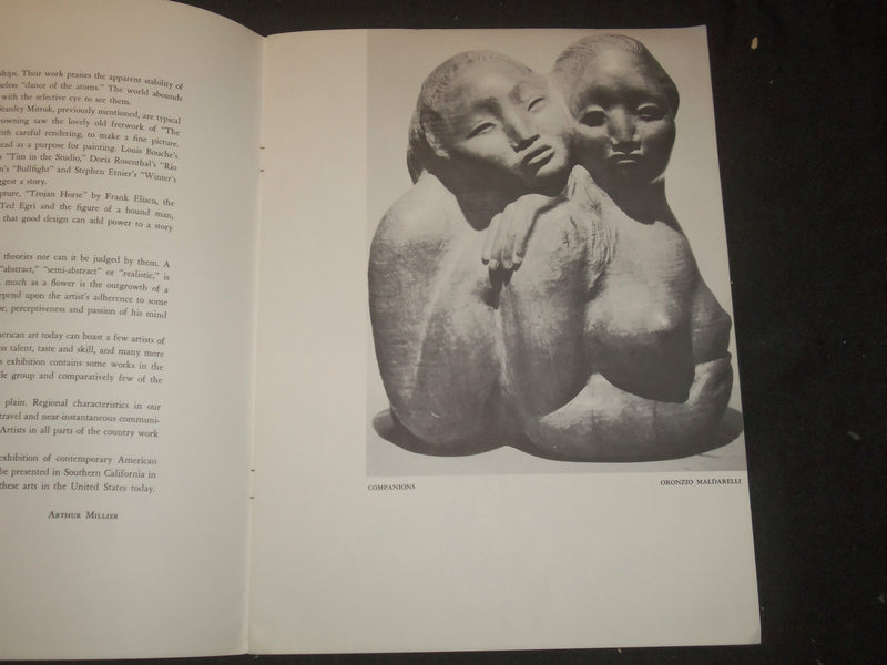 1956 CONTEMPORARY ARTS OF U.S. EXHIBITION PROGRAM - J 6393