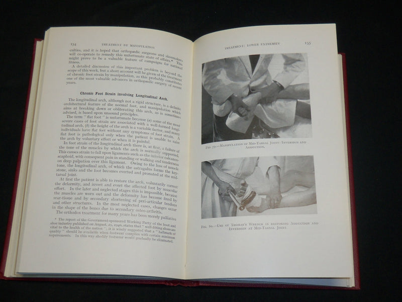 1948 TREATMENT BY MANIPULATION BOOK BY A. G. TIMBRELL FISHER - 5TH EDN- KD 2765Y