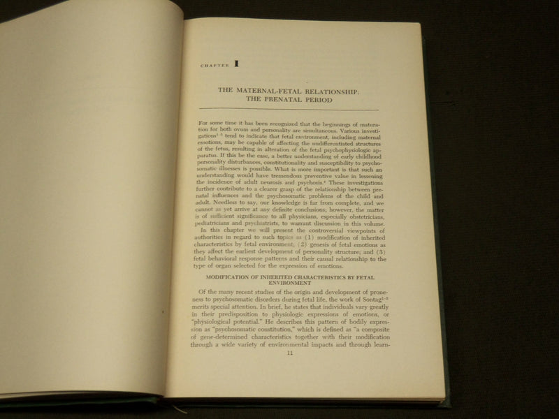 1951 PSYCHOSOMATIC GYNECOLOGY BOOK BY WILLIAM KROGER & FREED - KD 6109