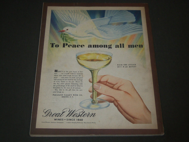 1943 DECEMBER FORTUNE MAGAZINE - GREAT COVER & ADS - F 133