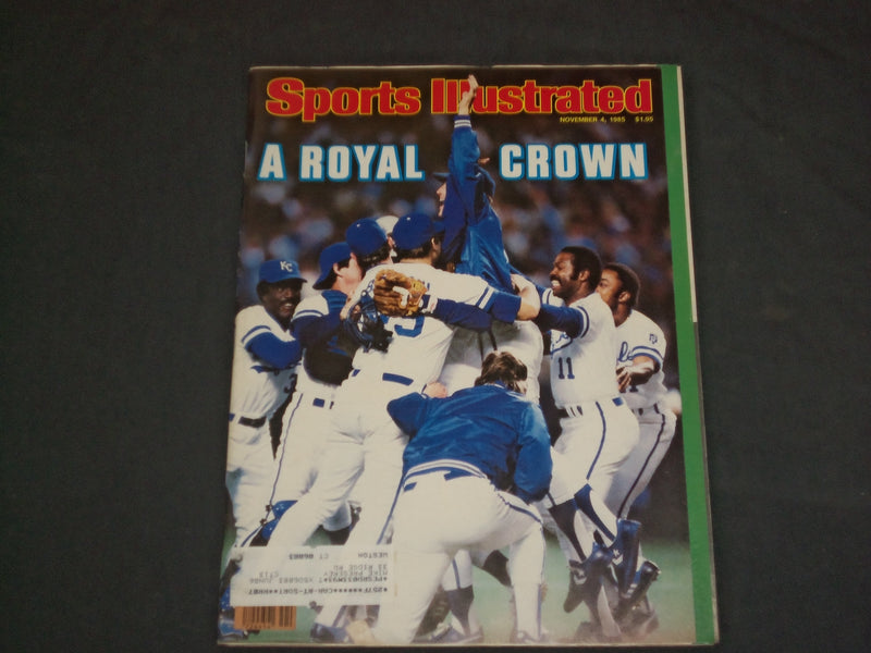 1984 NOV 4 SPORTS ILLUSTRATED MAGAZINE - K.C. ROYALS WIN WORLD SERIES - SP 9145