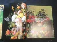 1982 METROPOLITAN FLOWERS HARDCOVER BOOK BY EVERETT FAHY & ALVIN GROSSMAN-R 732X