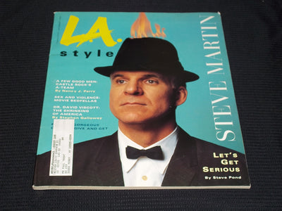 1992 DECEMBER L.A. STYLE MAGAZINE - STEVE MARTIN FRONT COVER - E 20193