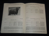1952 R. T. & MEL DAVIS PRODUCTION CATTLE SALE CATALOG - WHEATRIDGE CO - J 9219