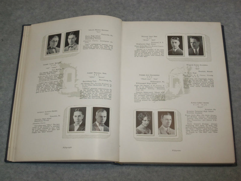 1927 L'AGENDA BUCKNELL UNIVERSITY YEARBOOK - LEWISBURG, PENNSYLVANIA - YB 2028