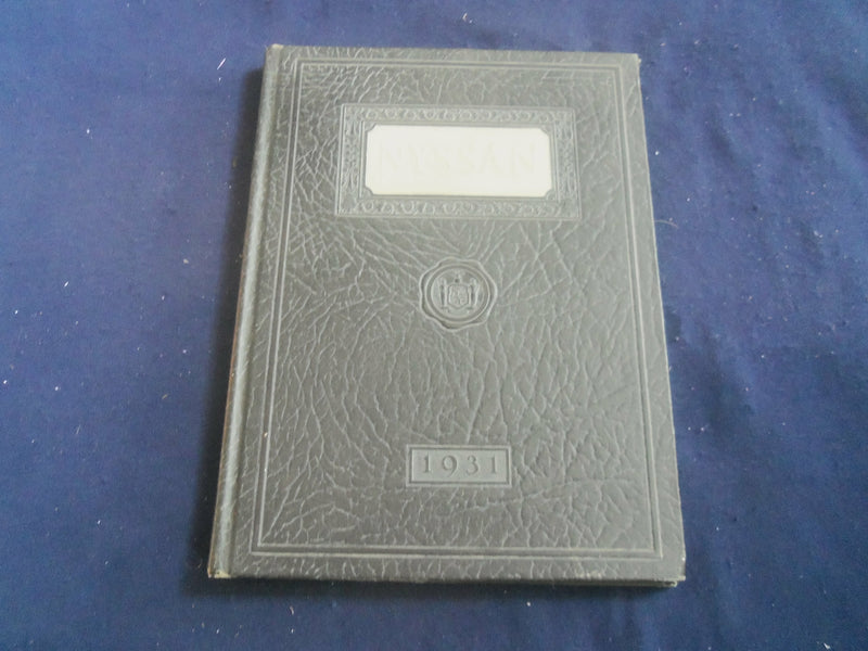 1931 NYSSAN NYS INST. OF APPLIED AGRICULTURE YEARBOOK - FARMINGDALE, NY- YB 2705