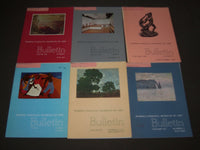 1964-1977 NORTH CAROLINA MUSEUM OF ART BULLETIN LOT OF 29 ISSUES - R 39
