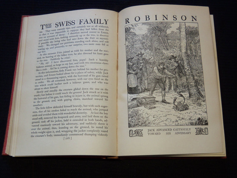 1909-1913 LOUIS RHEAD ILLUSTRATED BOOK LOT OF 2 - GULLIVER'S TRAVEL - KD 7809