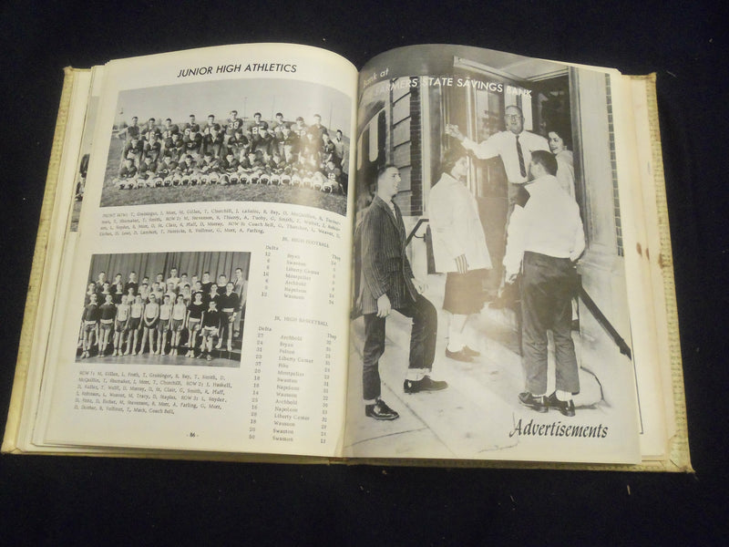 1959 THE DEL-HI DELTA HIGH SCHOOL YEARBOOK - DELTA, OHIO - YB 2757