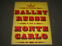 1948-1949 BALLET RUSSE DE MONTE CARLO PROGRAM - GREAT PHOTOS - J 2617