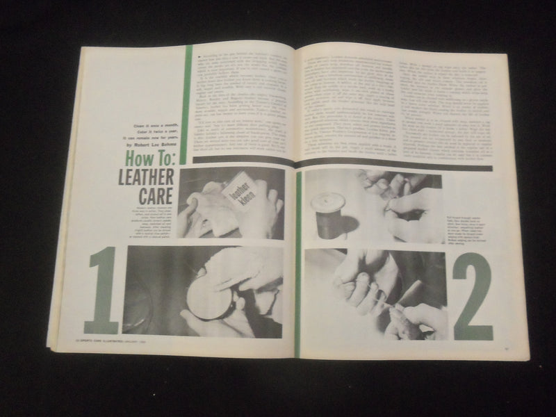1960 JANUARY SPORTS CARS ILLUSTRATED MAGAZINE - 1959 ROAD RACING ROUNDUP- J 7826