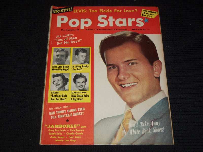 1958 APRIL-MAY POP STARS MAGAZINE - PAT BOONE COVER - E 14610