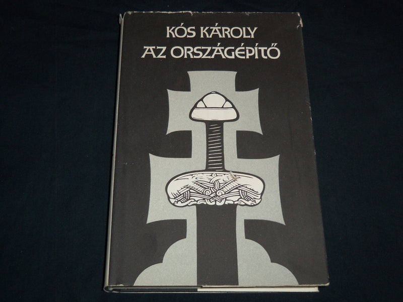 1983 AZ ORSZAGEPITO HARDCOVER BOOK BY KOS KAROLY - HUNGARIAN - KD 4671E