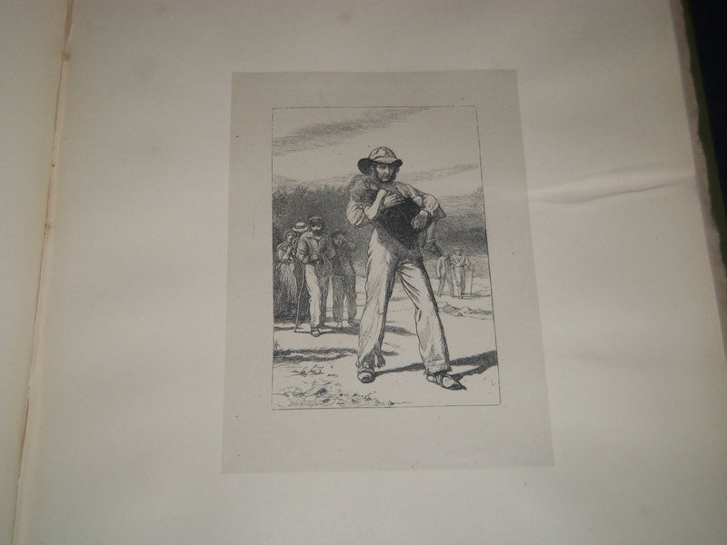 1882 ENGLISH RUSTIC PICTURES - INDIA PROOFS VOLUME BY WALKER - #86 OF 300 - Z 97