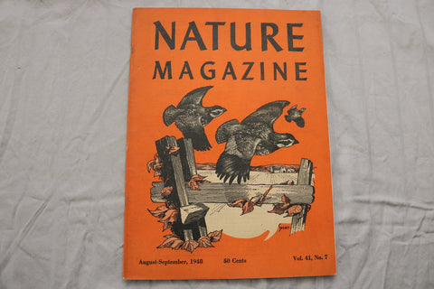 1948 AUGUST-SEPTEMBER NATURE MAGAZINE - ST 6922ZA