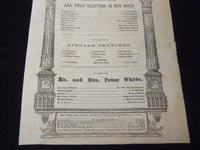 1869 ADELPHI THEATRE HANDBILL - ALL THAT GLITTERS IS NOT GOLD - J 5390
