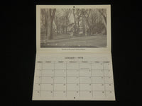 1976 VIEWS OF OLD HINGHAM CALENDAR - MASSASCHUSETTTS - J 7044
