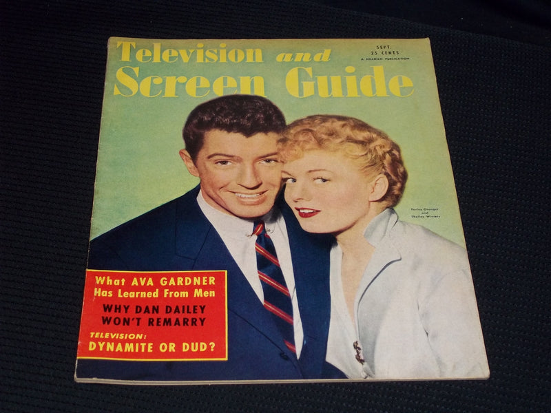1951 SEPTEMBER TELEVISION & SCREEN GUIDE MAGAZINE - GRANGER & WINTERS - E 15561