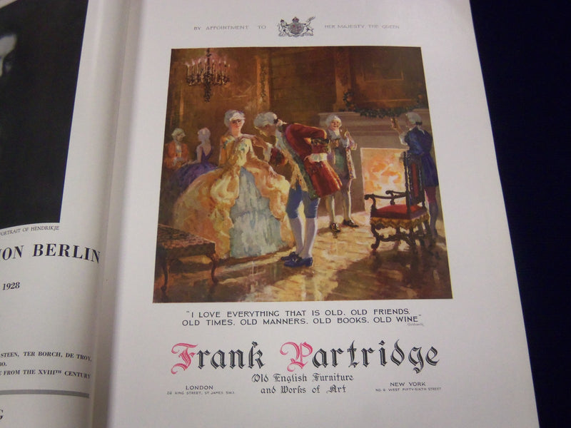 1929 APRIL 27 THE ART NEWS MAGAZINE VOL. 27 NO. 3 - GREAT PRINTS & ADS - J 2032