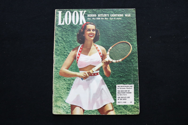 1940 JULY 2 LOOK MAGAZINE - JINX FALKENBERG COVER - E 10178