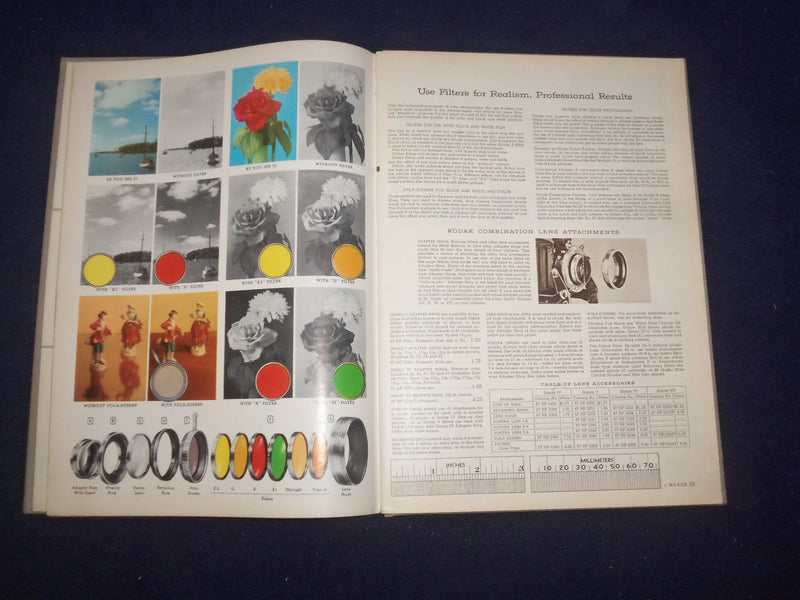 1956 MONTGOMERY WARD PHOTOGRAPHIC CATALOG - HARDCOVER - R 96U