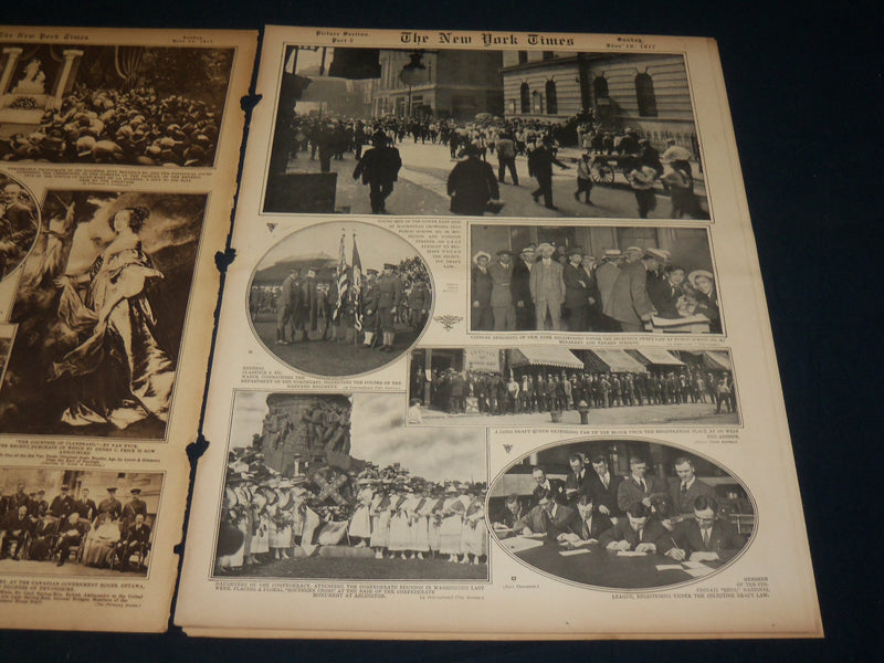 1917 JUNE 10 NEW YORK TIMES ROTO PICTURE SECTION - SONTAY SUNK - NT 9380