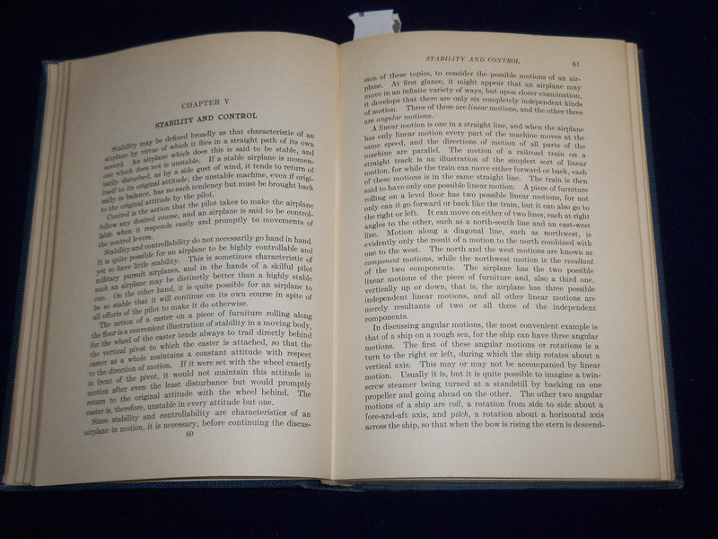 1928 THE AIRPLANE AND ITS ENGINE CHATFIELD BOOK BY CHATFIELD & TAYLOR - KD 3983M