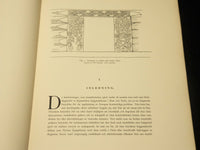 1931 HALLAR TEMPEL OCH STAVKYRKOKR SOFTCOVER BOOK BY GERDA BOETHIUS - KD 5874