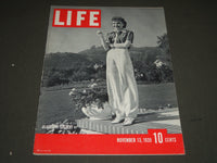 1939 NOVEMBER 13 LIFE MAGAZINE - CLAUDETTE COLBERT COVER - L 156