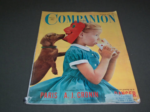 1955 OCTOBER WOMAN'S HOME COMPANION MAGAZINE - GREAT COVER AND STORIES - SP 7103