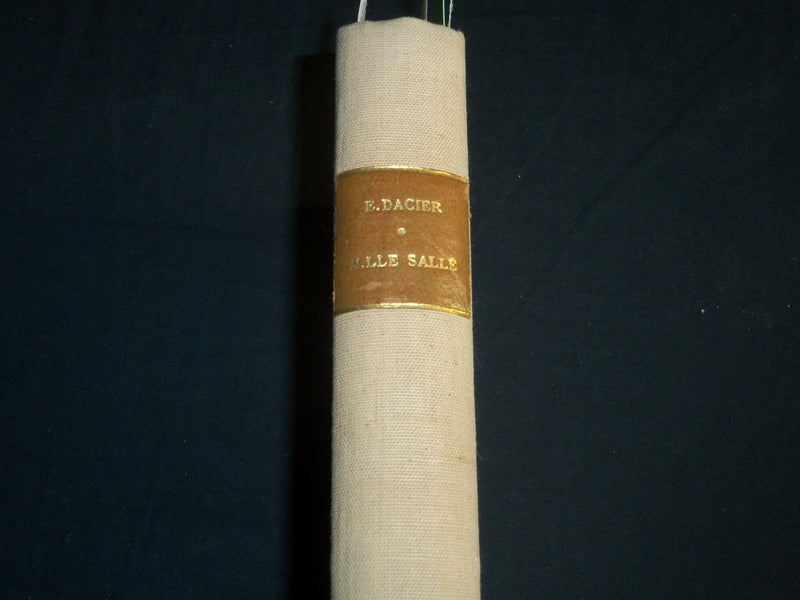 1909 M. LLE SALLE UNE DASEUSE DE L'OPERA BOOK BY EMILE DACIER - FRENCH - KD 5683
