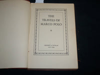 1930'S THE TRAVEL OF MARCO POLO SOFT LEATHER BOOK - KD 6597