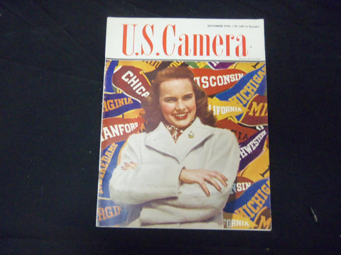 1946 NOVEMBER U.S. CAMERA MAGAZINE - NICE PHOTOS, ARTICLES & ADS - ST 1857
