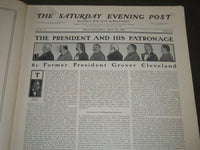 1902 MAY 24 THE SATURDAY EVENING POST MAGAZINE - ILLUSTRATED COVER- SP 1043