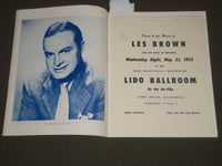 1952 MAY 21 THE GREATEST STATE SHOW ON EARTH PROGRAM - BOB HOPE - LEWIS - J 2360