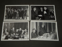 1950'S GOVERNOR ROBERT MEYNER PHOTO LOT OF 11 - TRIP TO AMSTERDAM - J 3460