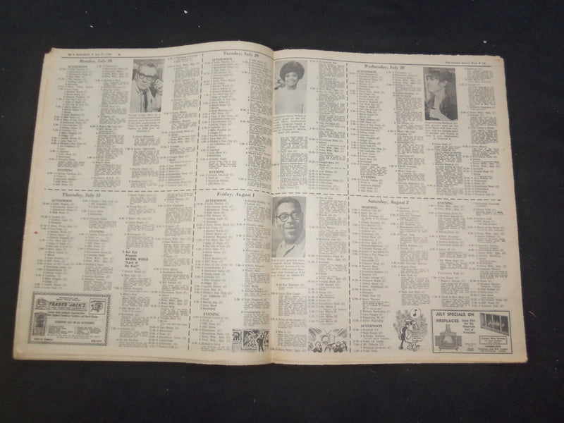 1969 JULY 27 DENVER POST ROUNUP - HOWARD KEEL - BETTY GARRETT - NP 8058