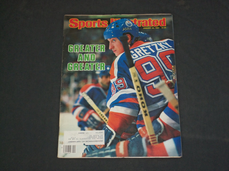 1984 JANUARY 23 SPORTS ILLUSTRATED MAGAZINE - WAYNE GRETZKY COVER - SP 9133