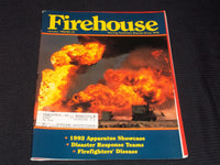 1992 JANUARY FIREHOUSE MAGAZINE - AMERICA'S BRAVEST FRONT COVER - E 1709