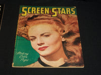 1945 OCTOBER SCREEN STARS MAGAZINE - JANET BLAIR FRONT COVER - E 3842