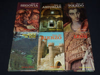 1978-1980 EDITORIAL NEBRIJA - GUIA DE SPANISH GUIDE BOOKS LOT OF 7 - KD 4669H