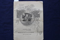 1896-1898 FIFTH AVE THEATRE PROGRAMS - LOT OF 2 - K 1675