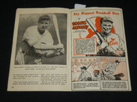 1940'S ROGERS HORNSBY HOW TO HIT AND PLAY THIRD BASE BOOK - J 6917