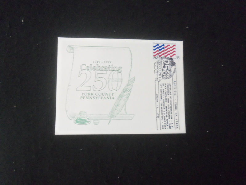 1999 AUGUST 29 CELEBRATING 250 YEARS YORK COUNTY PA MAGAZINE -1749-1999- ST 732H