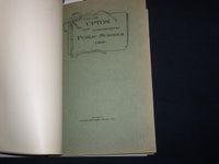 1907 UPTON TOWN OFFICERS ANNUAL REPORT - MASSACHUSETTS - J 8806