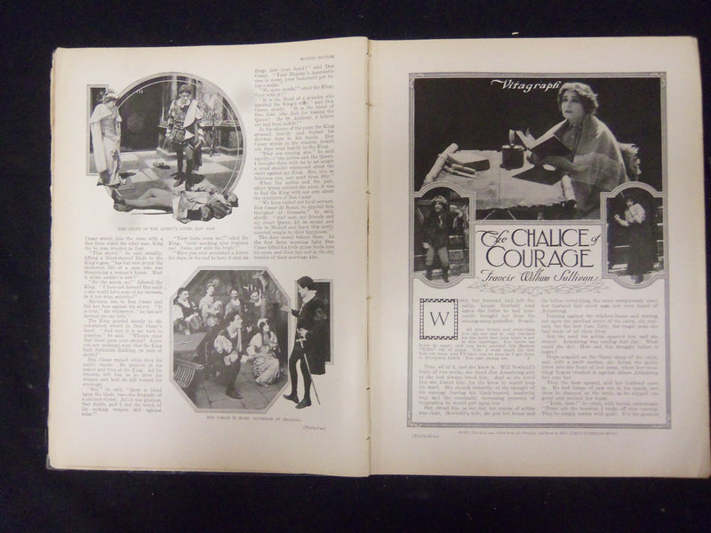 1915 SEPTEMBER MOTION PICTURE SUPPLEMENT MAGAZINE - GETRUDE MCCOY - ST 3137