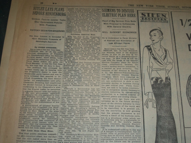1931 OCT 11 NEW YORK TIMES - CARDINALS CHAMPIONS TAKING FINAL GAME 4-2 - NT 7343