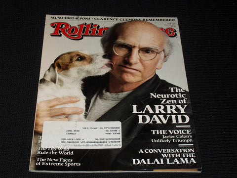 2011 AUGUST 4 ROLLING STONE MAGAZINE - LARRY DAVID FRONT COVER - E 1746