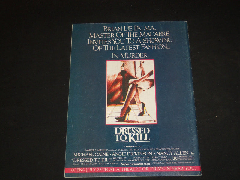 1980 AUGUST AFTER DARK MAGAZINE - RICHARD BURTON COVER - SP 4126