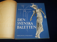 1945 DEN SVENSKA BALETTEN BOOK BY KAJSA ROOTZEN - DANISH - KD 5691
